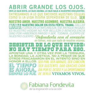 Manifiesto - Fabiana Fondevila