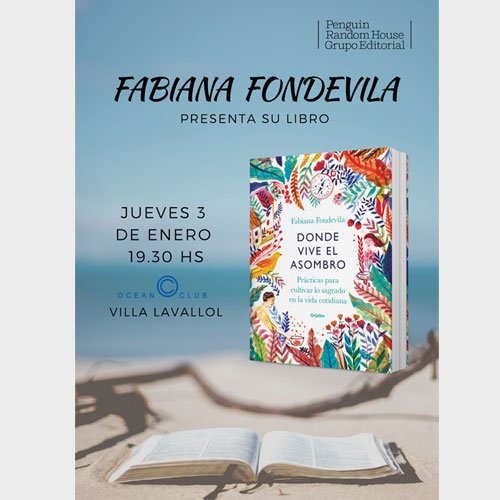 Presentación de libro Donde vive el Asombro. Mar del Plata - Fabiana Fondevila